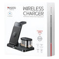 DS22 5-in-1 15W Fast Charging Wireless Charger (Clock Edition)